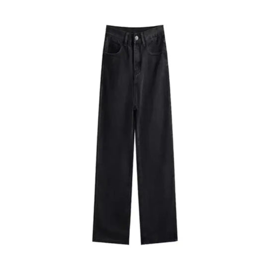 Y2K American Vintage Mottled Totem Print Baggy Jeans Women'S High Waist Wide Leg Jeans Women'S Harajuku Trendy Hip-Hop Jeans
