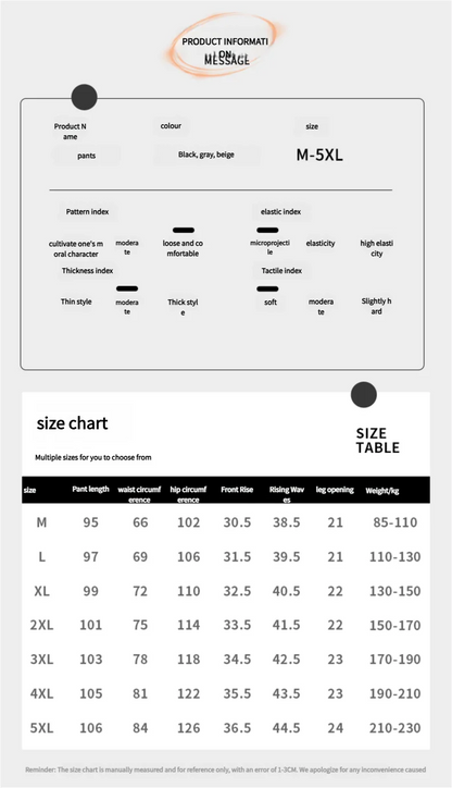 2025 Summer Ice Silk Casual Pants Boys Casual Peplum Pants Handsome Straight Colorblocking Sports Pants