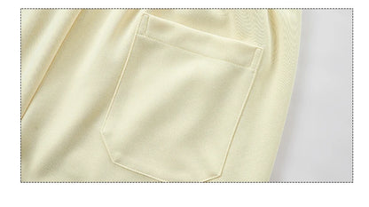 Wide Leg Pant Fashion Causal Breathable Men Sweatpant Male Autumn Versatile Elastic High Waist Drawstring Loose Straight Trouser