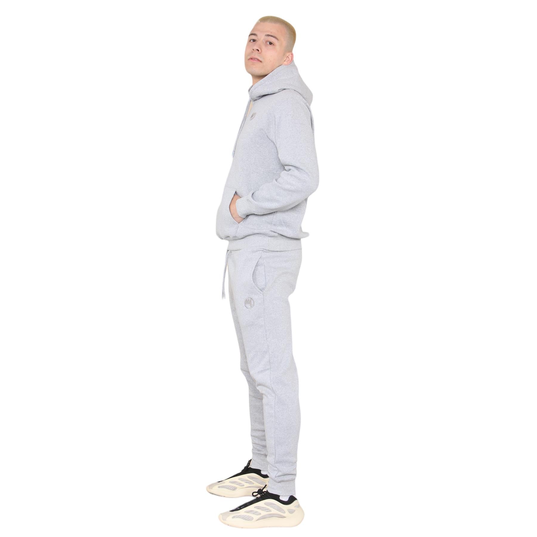 MYT Mens Pullover Tracksuit Fleece Hoodie Sweatshirt Joggers Track Pants Bottoms
